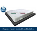 Materasso in WaterFoam Anallergico Altezza 20 cm